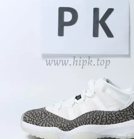 Authentic Air Low“Frost Jordan 11 White” 0605